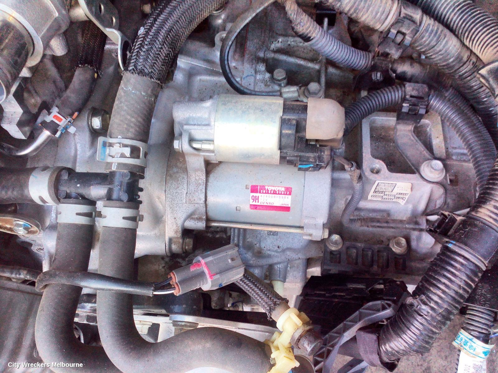 TOYOTA CAMRY STARTER, PETROL, 2.5, 2AR-FE, ASV50, 11/2011 - 10/2017