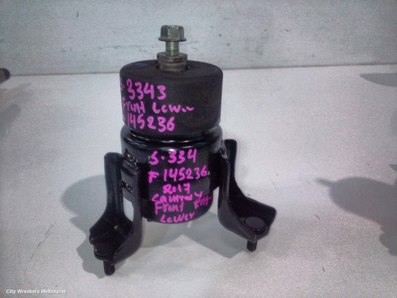 TOYOTA CAMRY MOUNT, ENGINE MOUNT, FRONT, AUTO T/M, PETROL, 2.5, 2AR-FE, ASV50, 11/2011 - 10/2017