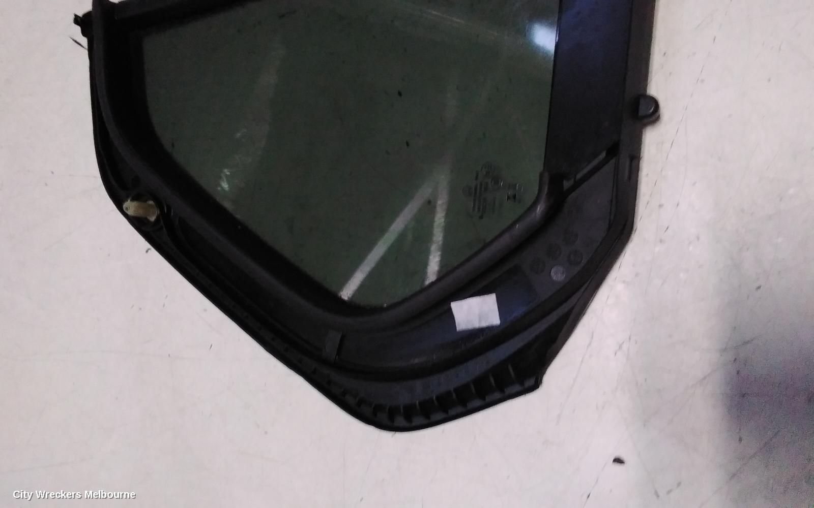 VOLKSWAGEN GOLF LEFT REAR 1/4 DOOR GLASS, GEN 8, 09/2020 ONWARDS
