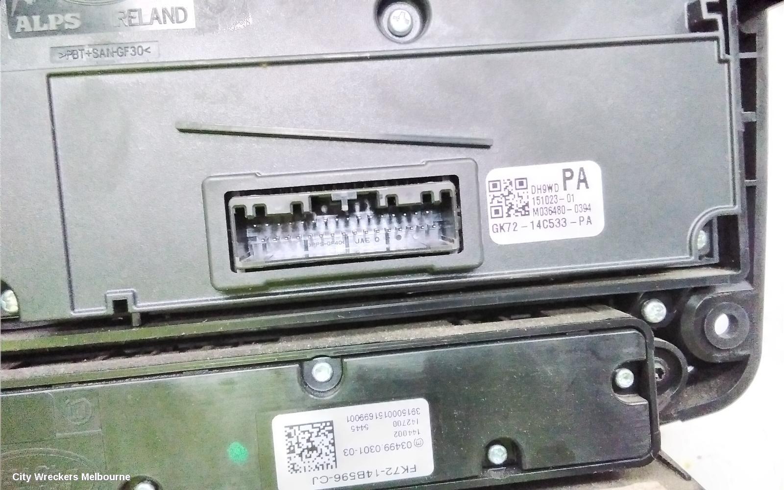 LAND ROVER DISCOVERY SPORT HEATER/AC CONTROLS, CLIMATE CONTROL TYPE, L550, 01/2015 ONWARDS