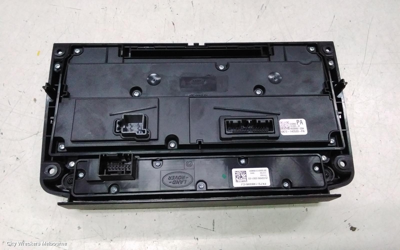 LAND ROVER DISCOVERY SPORT HEATER/AC CONTROLS, CLIMATE CONTROL TYPE, L550, 01/2015 ONWARDS
