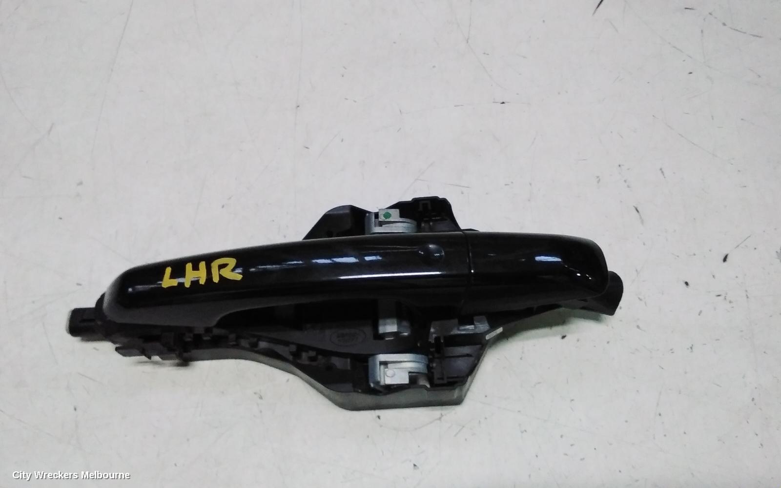 LAND ROVER DISCOVERY SPORT DOOR HANDLE, LH REAR, OUTER, COLOUR CODED, NON CHROME INSERT TYPE, L550, 01/2015 - 06/2019