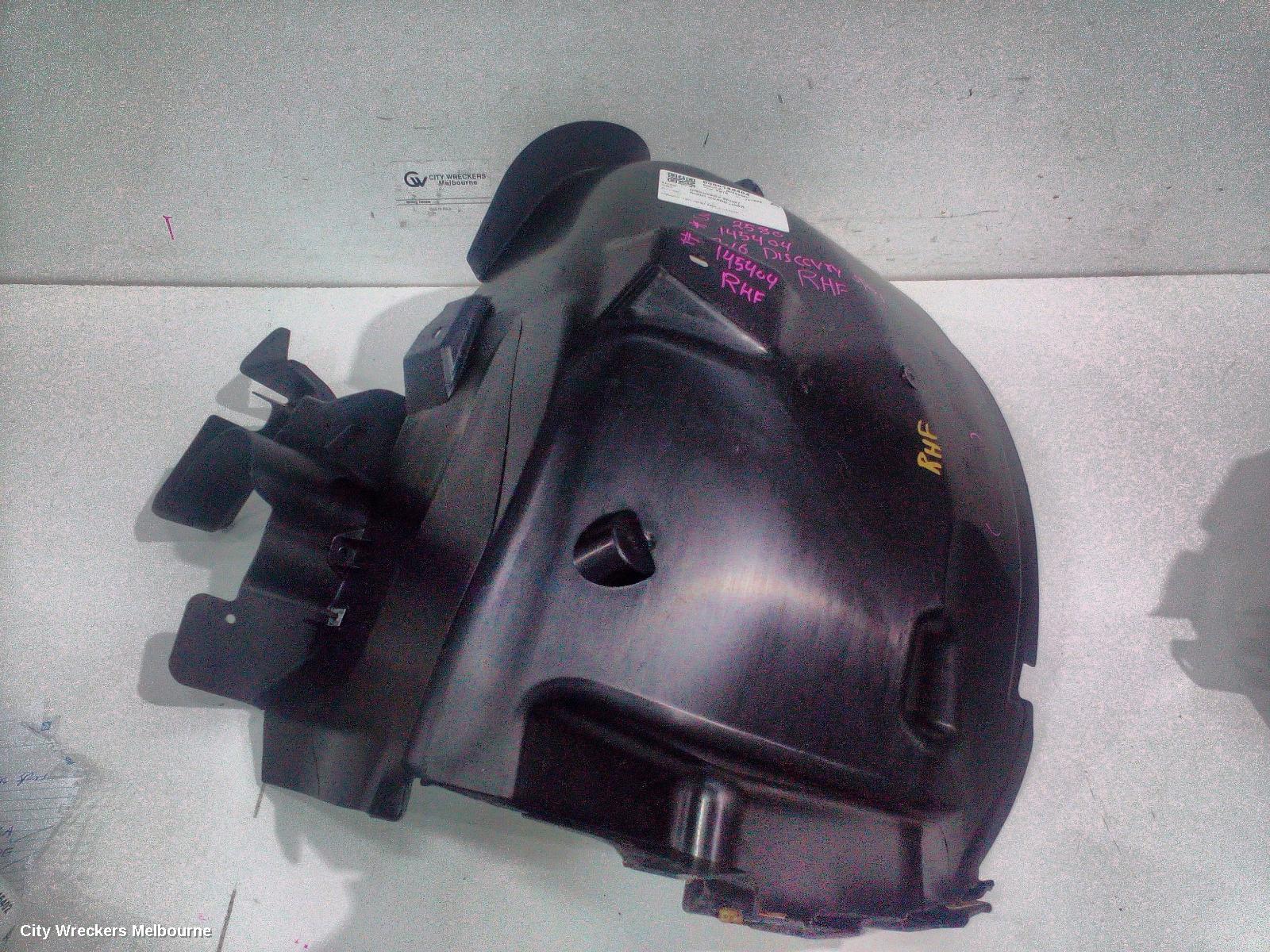 LAND ROVER DISCOVERY SPORT LEFT GUARD LINER, L550, FRONT ASSY, 01/2015 - 06/2019
