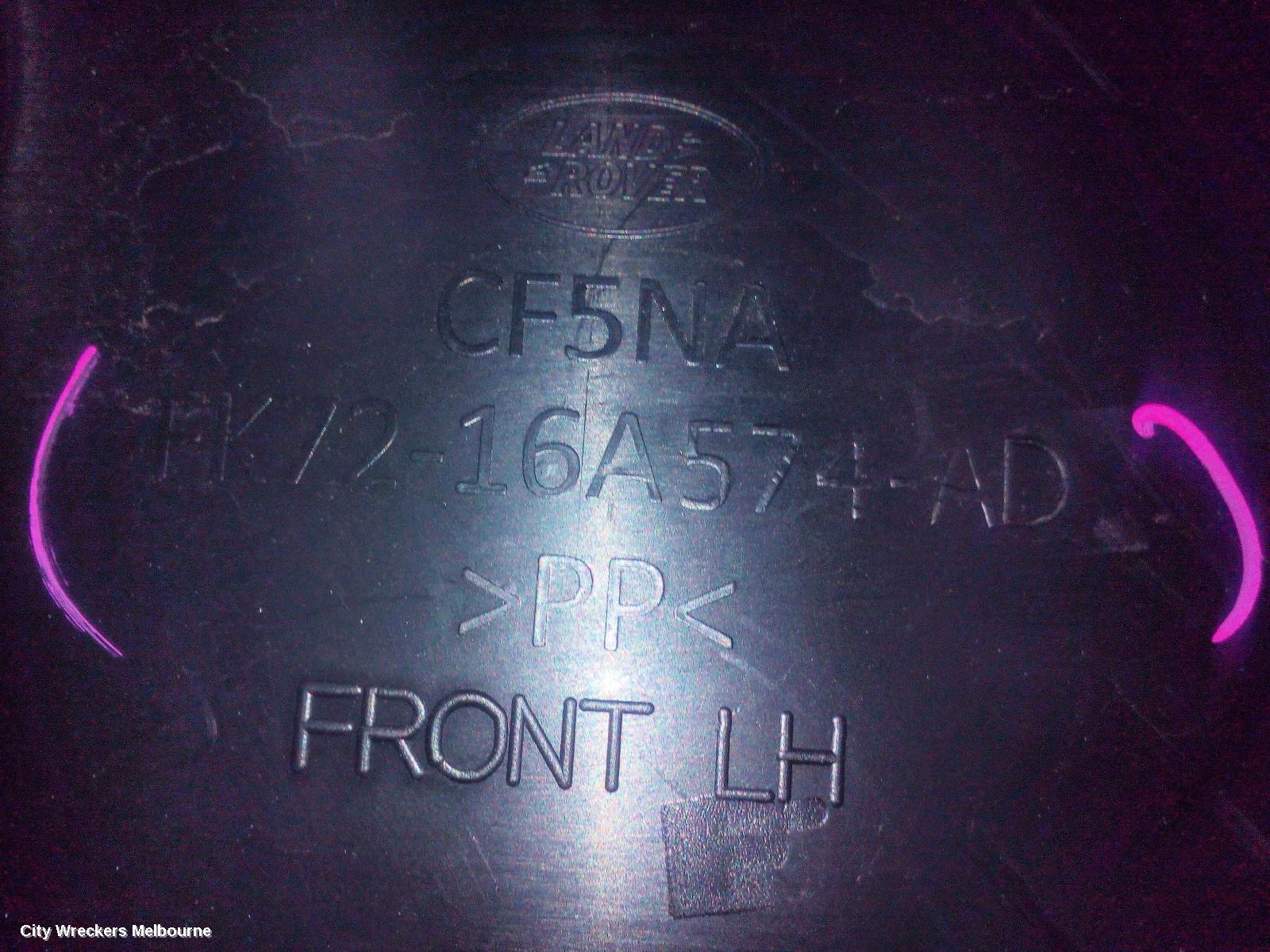 LAND ROVER DISCOVERY SPORT LEFT GUARD LINER, L550, FRONT ASSY, 01/2015 - 06/2019