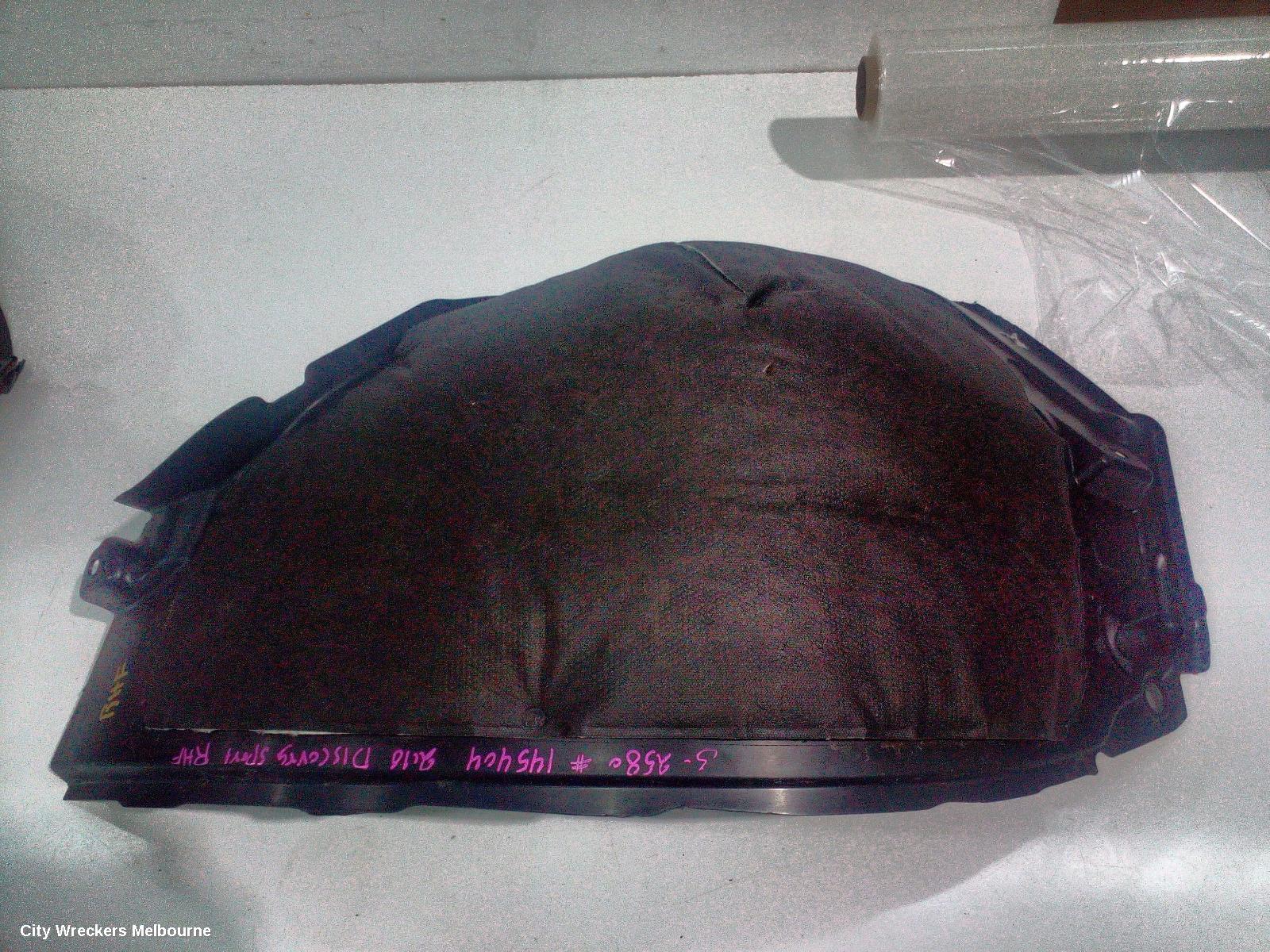 LAND ROVER DISCOVERY SPORT LEFT GUARD LINER, L550, FRONT ASSY, 01/2015 - 06/2019