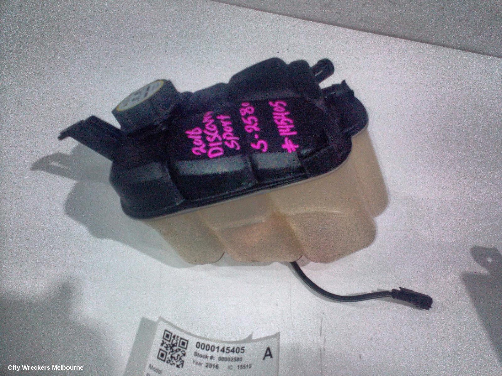 LAND ROVER DISCOVERY SPORT OVERFLOW BOTTLE, L550, 01/2015 ONWARDS