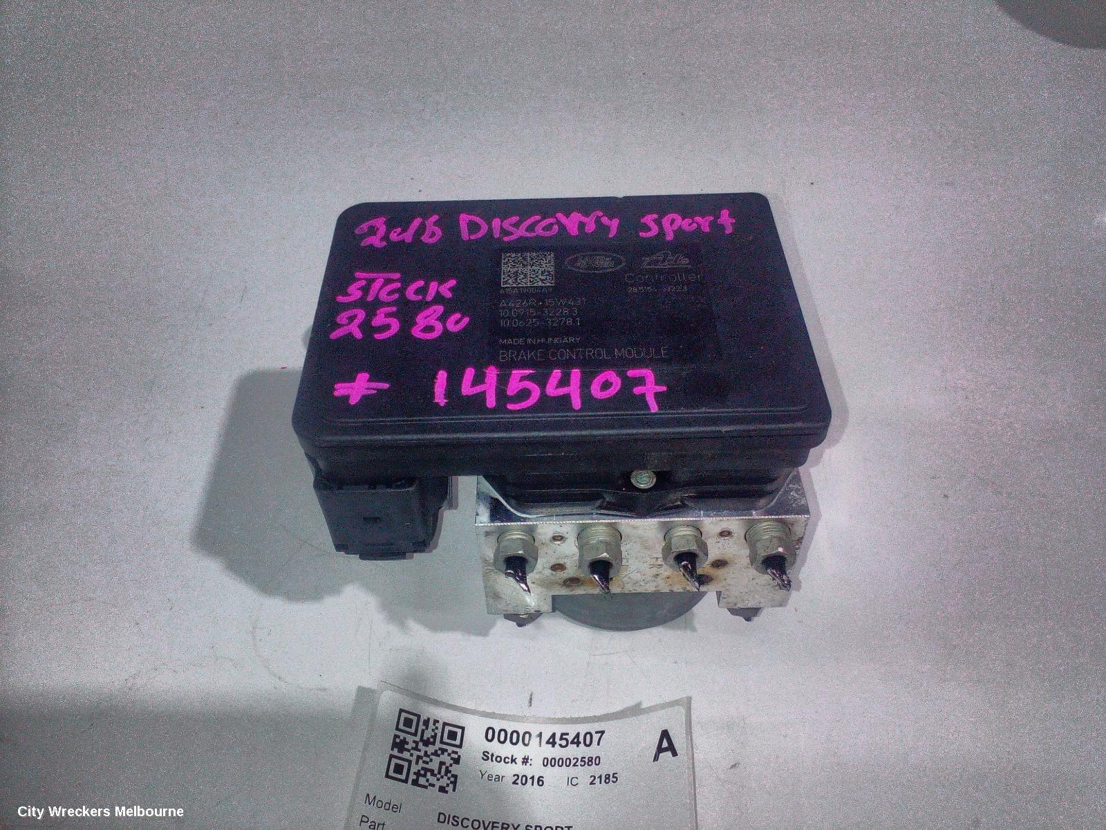 LAND ROVER DISCOVERY SPORT ABS PUMP/MODULATOR, L550, 01/2015 ONWARDS