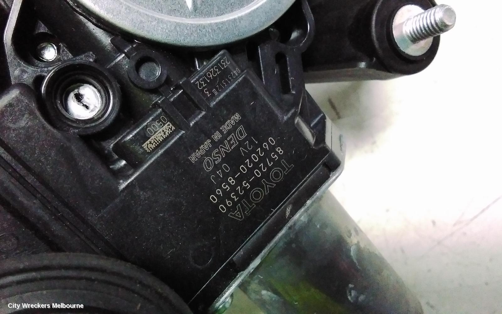 TOYOTA YARIS CROSS LEFT REAR WND REG/MOTOR, XP210, 06/2020 ONWARDS