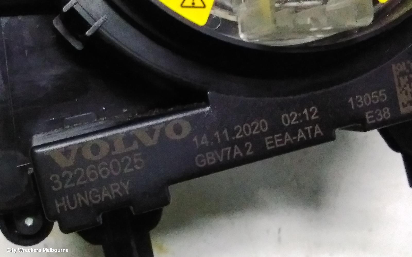 VOLVO XC90 COMBINATION SWITCH, COMBINATION SWITCH ASSY, W/ CLOCKSPRING, MK2, 04/2015 ONWARDS