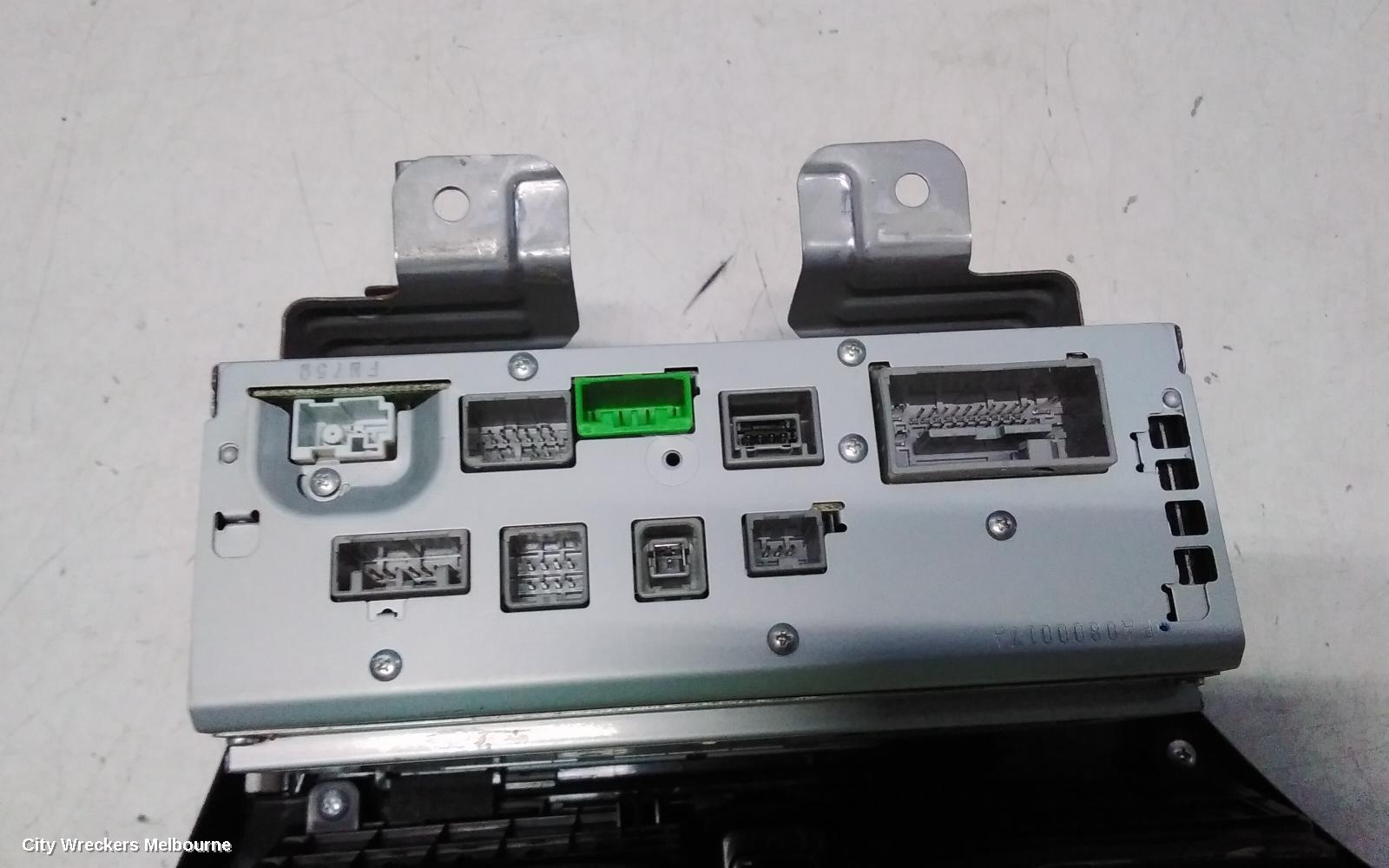 HONDA CIVIC RADIO/CD/DVD/SAT/TV, CONTROL/HEAD UNIT, 9TH GEN, HATCH, NON CD RDS TYPE, 02/2012 - 03/2015