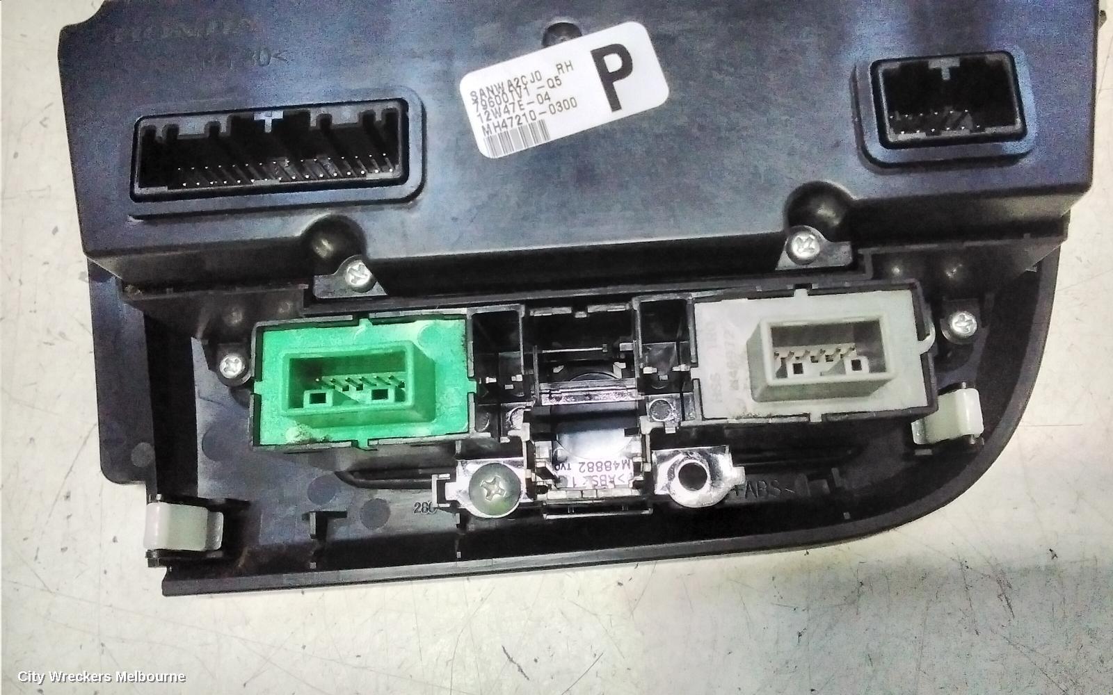HONDA CIVIC HEATER/AC CONTROLS, 9TH GEN, CLIMATE CONTROL TYPE, 02/2012 - 05/2016