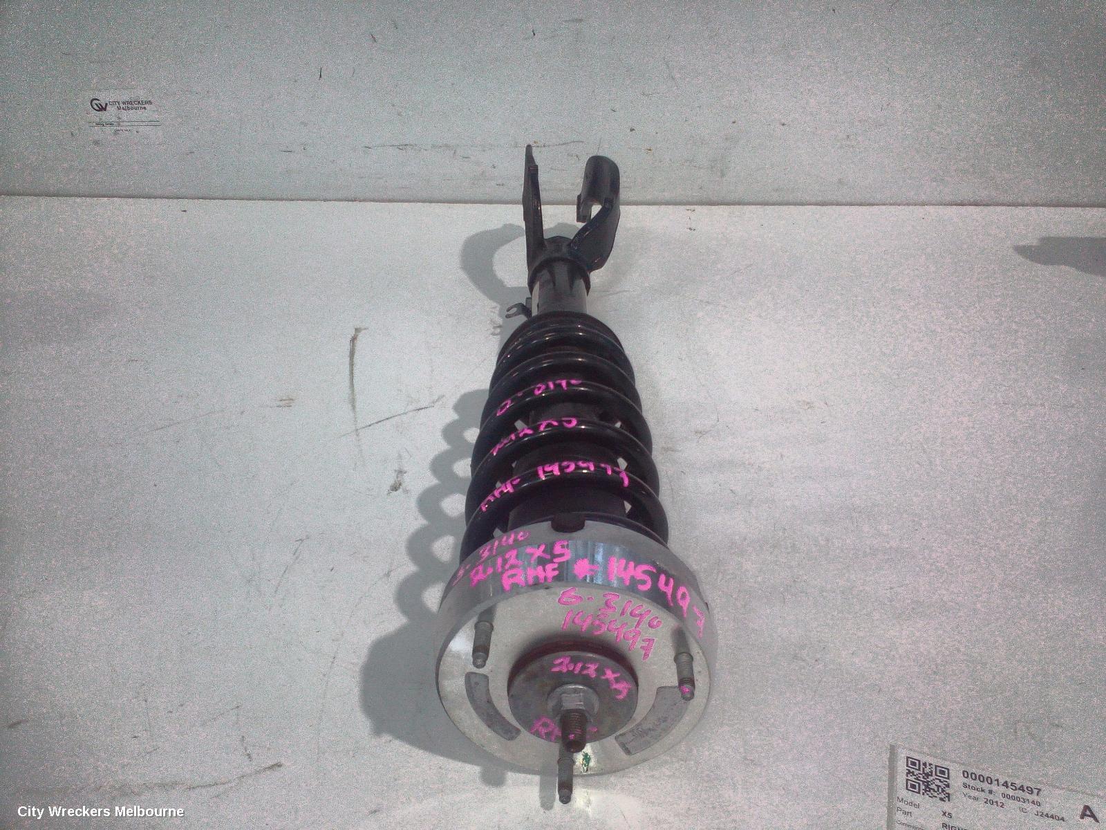 BMW X5 RIGHT FRONT STRUT, E70, PETROL, STANDARD TYPE, 12/2006 - 08/2013