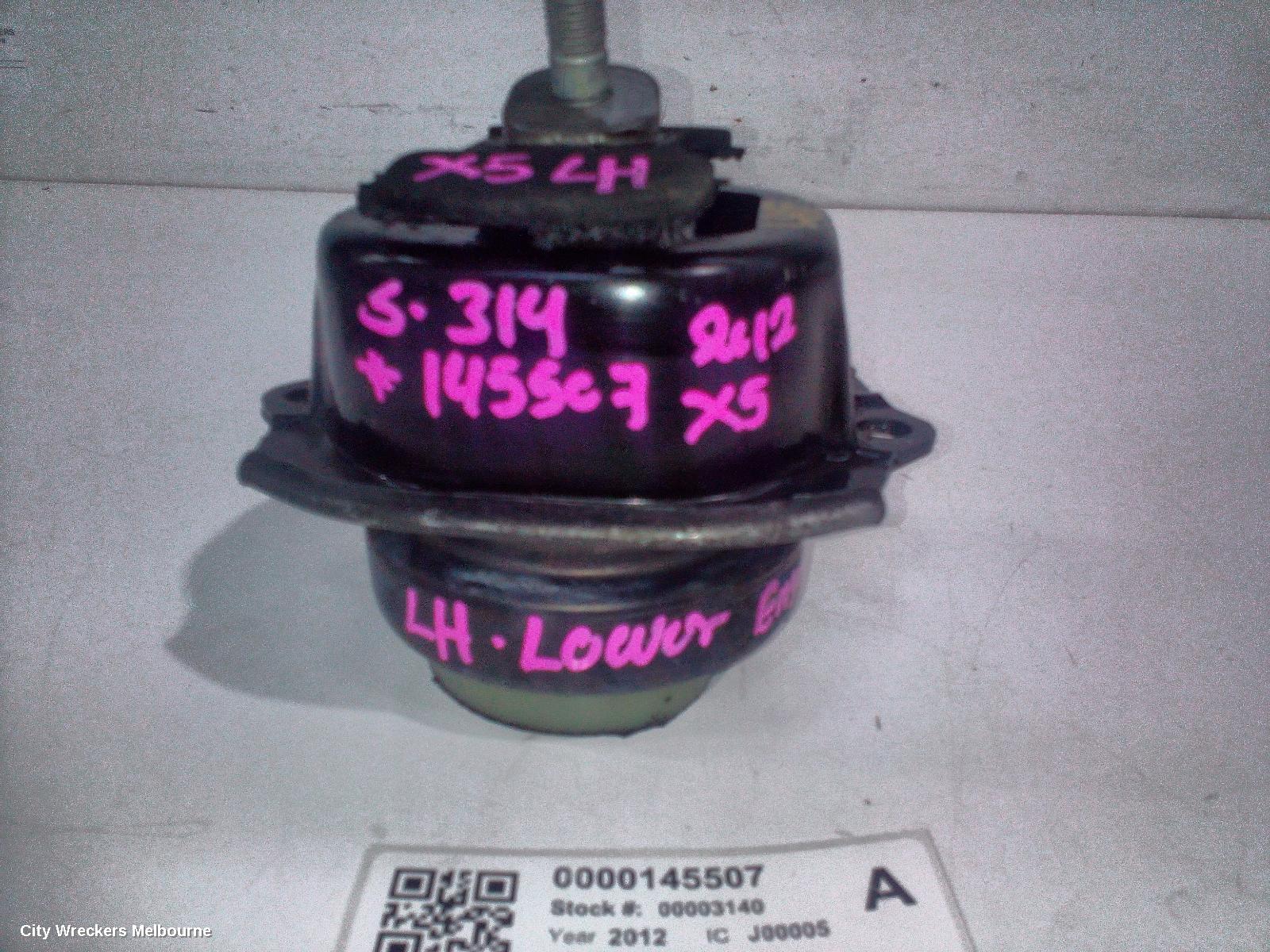 BMW X5 MOUNT, ENGINE MOUNT (LH SIDE), PETROL, 3.0, N55, E70, 04/2010 - 08/2013