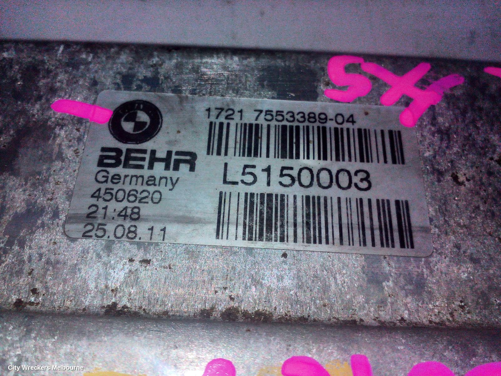 BMW X5 COOLER, TRANSMISSION OIL COOLER, 3.0, N55, PETROL, E70, 04/2010 - 08/2013