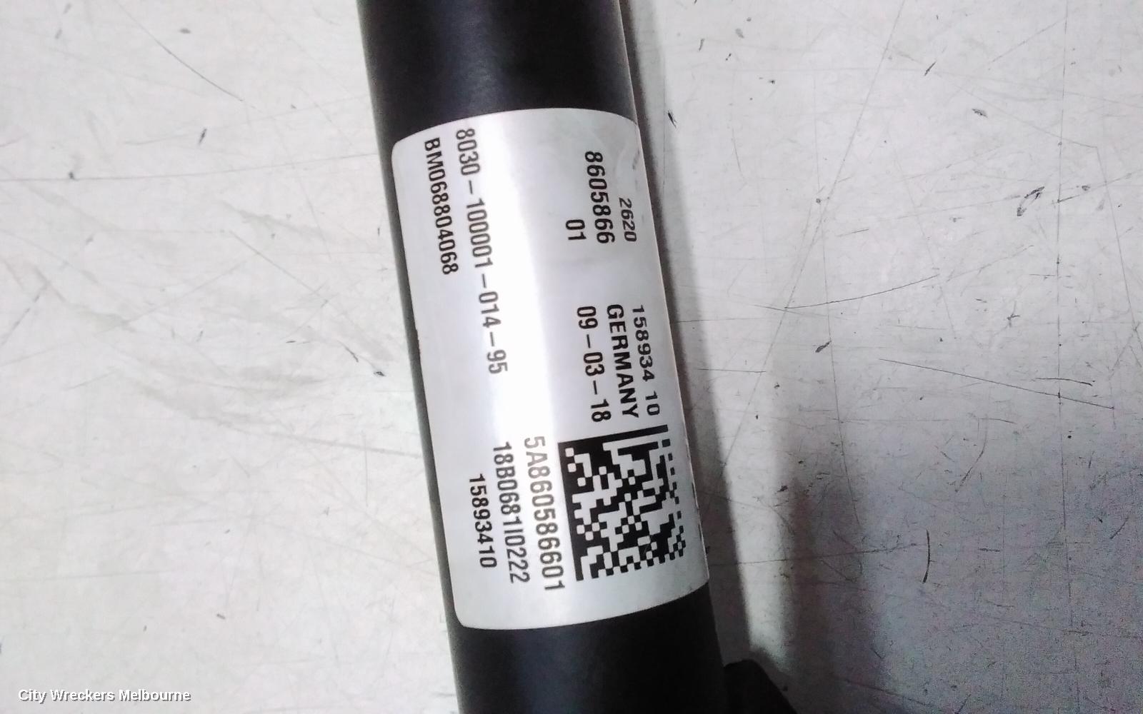BMW X5 FRONT PROP SHAFT, E70, PETROL, 6CYL/V8, 04/2010 - 08/2013