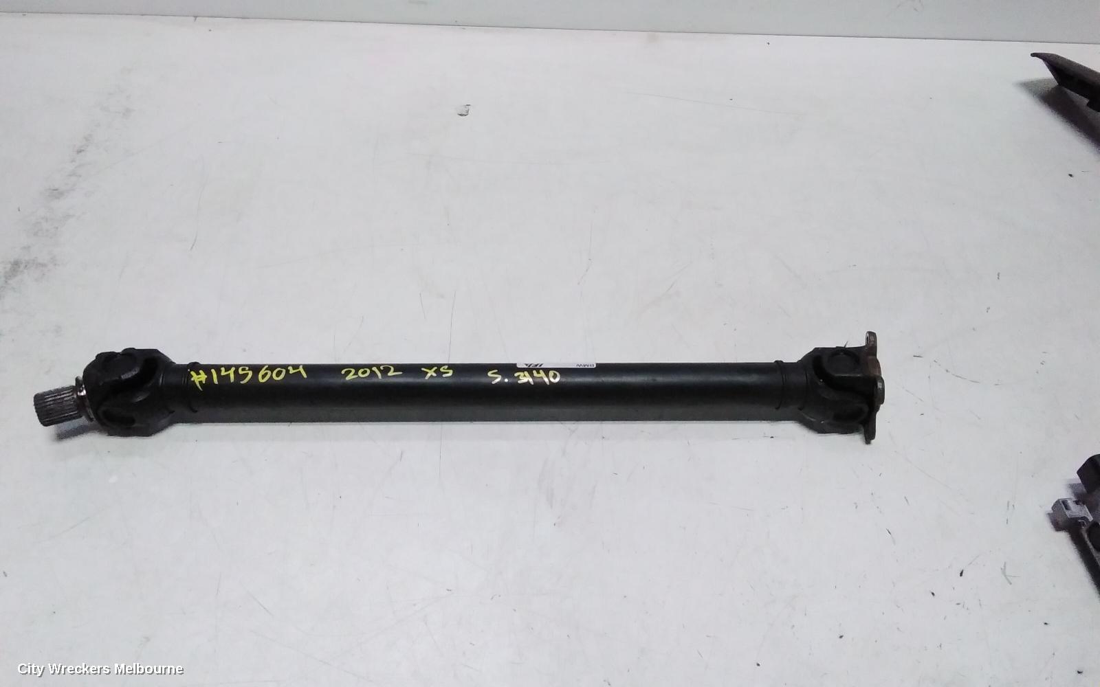 BMW X5 FRONT PROP SHAFT, E70, PETROL, 6CYL/V8, 04/2010 - 08/2013