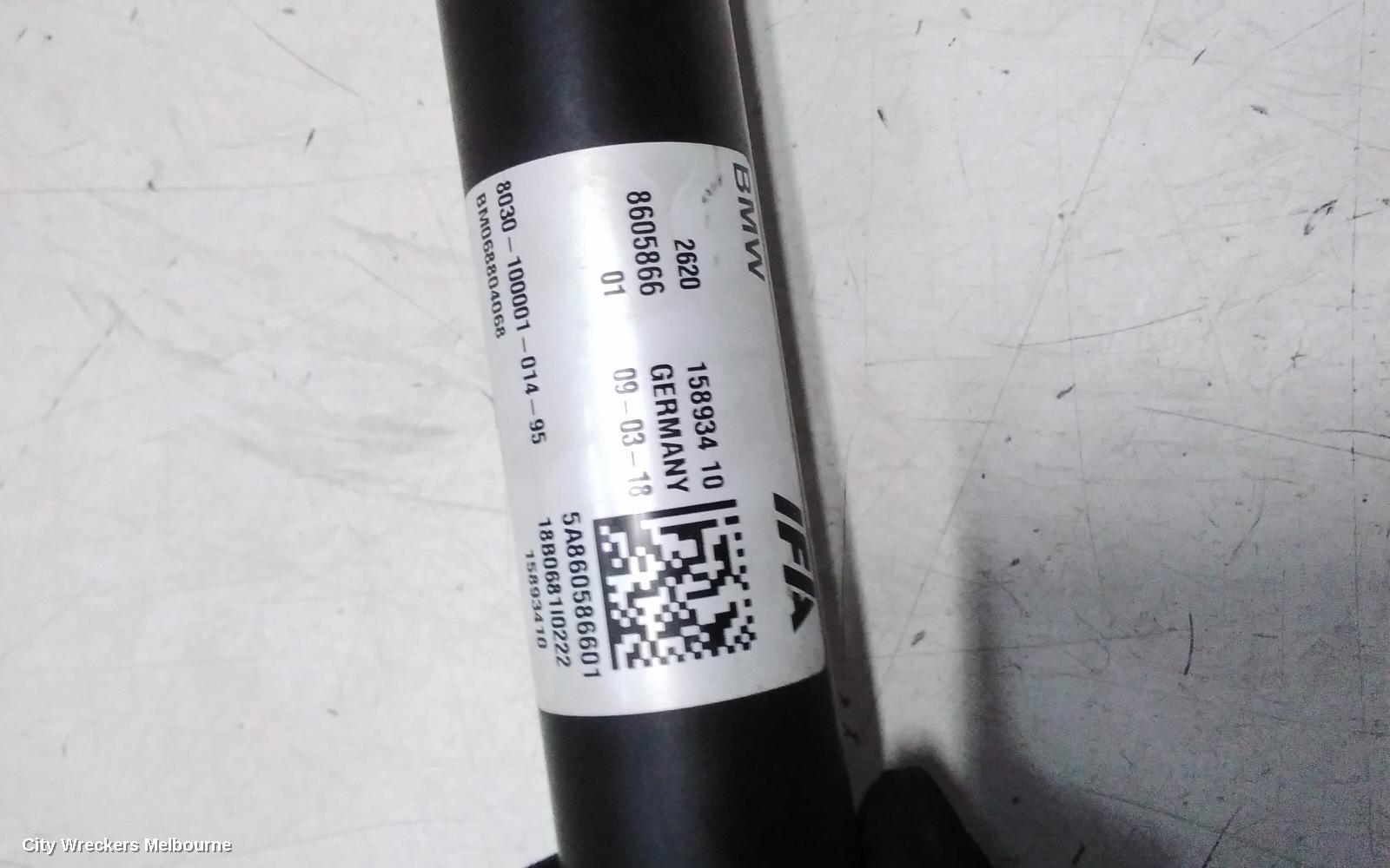 BMW X5 FRONT PROP SHAFT, E70, PETROL, 6CYL/V8, 04/2010 - 08/2013