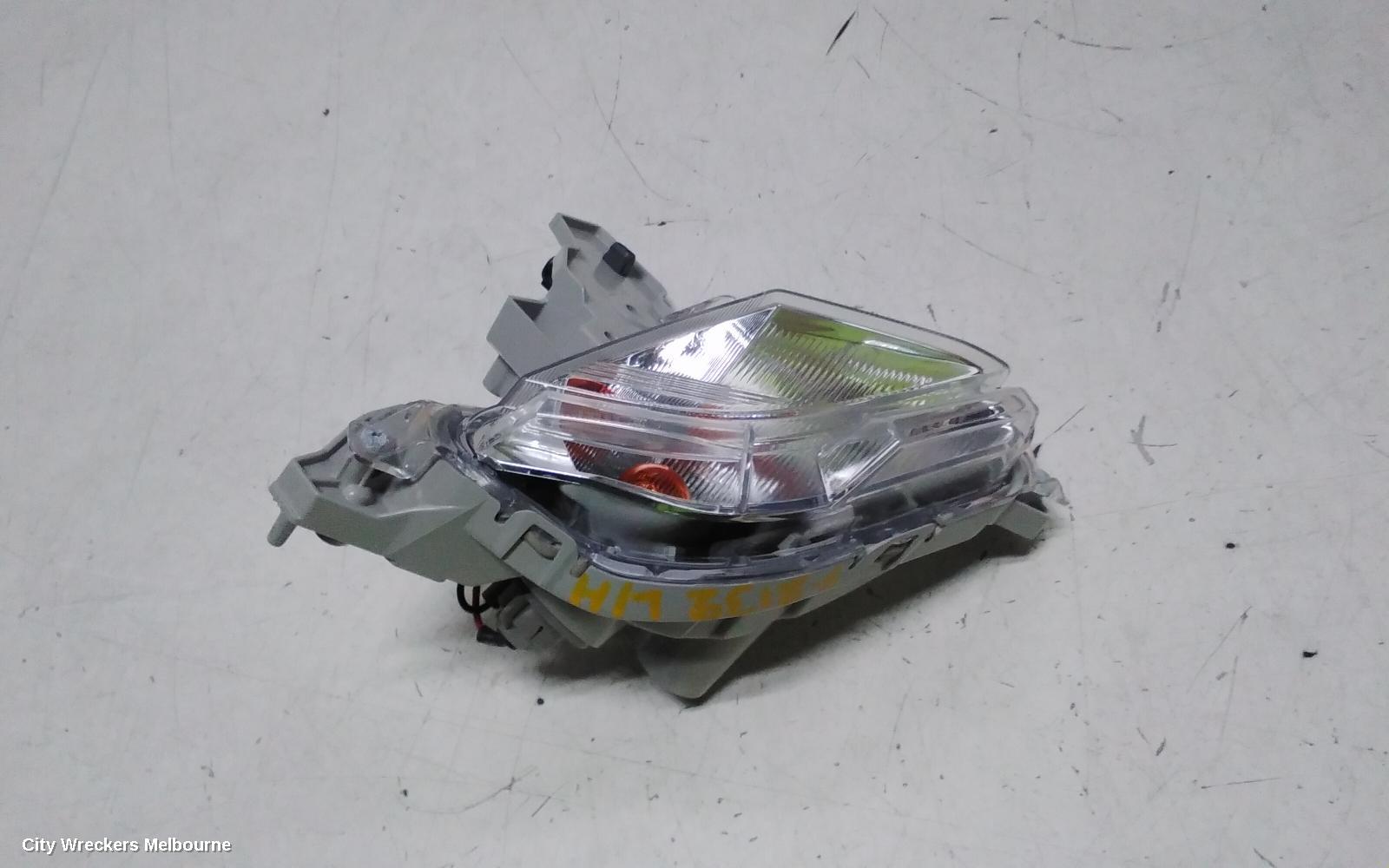 MAZDA CX3 LEFT INDICATOR/FOG/SIDE, BUMPER FLASHER, DK, 03/2015 ONWARDS