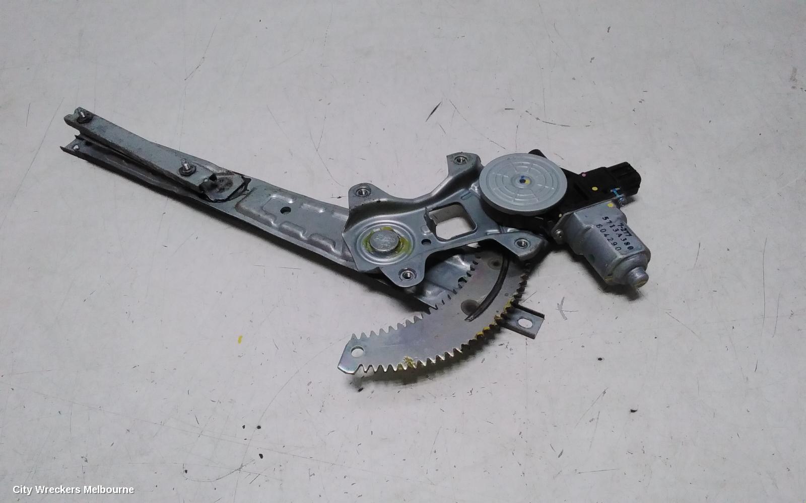 MITSUBISHI MIRAGE RIGHT FRONT WINDOW REG/MOTOR, LA-LB, POWER, 12/2012 - 12/2024