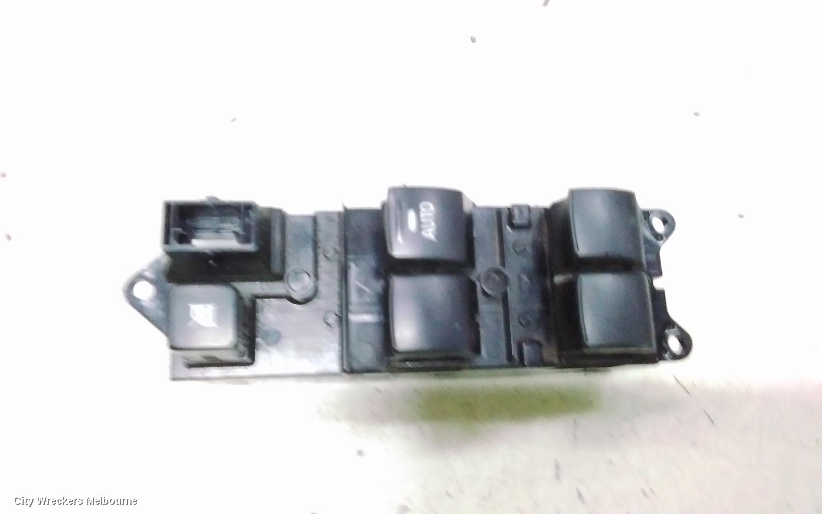 MITSUBISHI MIRAGE PWR DR WIND SWITCH, RH FRONT (MASTER SWITCH), LA-LB, HATCH, 12/2012 - 12/2024