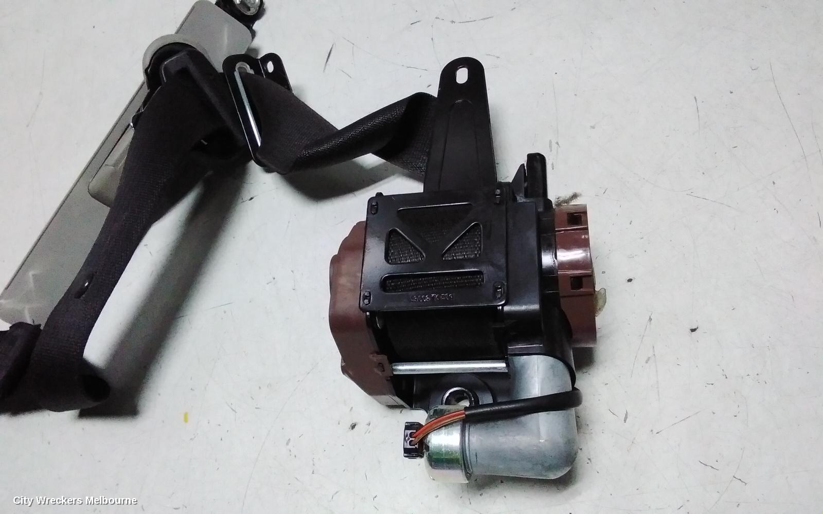 HOLDEN CAPTIVA SEATBELT/STALK, LH FRONT, SEAT BELT ONLY, 7 SEAT TYPE, CG, 01/2011 - 06/2018
