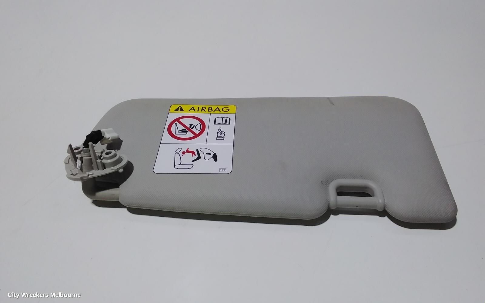 SUBARU IMPREZA SUNVISOR, G5, LH SIDE, W/ LIGHT TYPE, 11/2016 ONWARDS