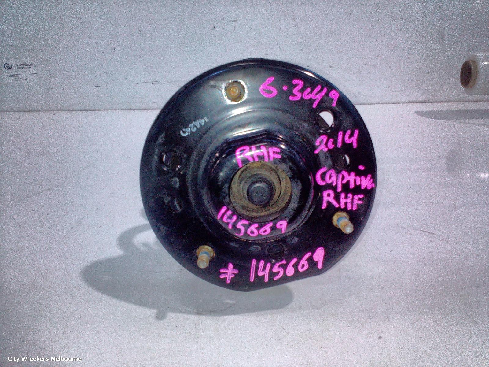 HOLDEN CAPTIVA RIGHT FRONT STRUT, CG, AWD TYPE, 01/2011 - 06/2018