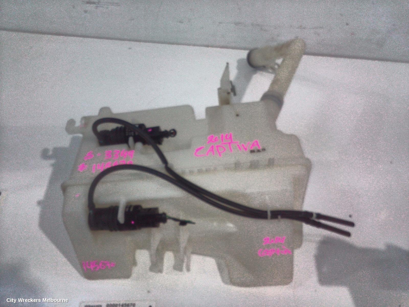 HOLDEN CAPTIVA WASHER BOTTLE, CG, 01/2011 - 06/2018