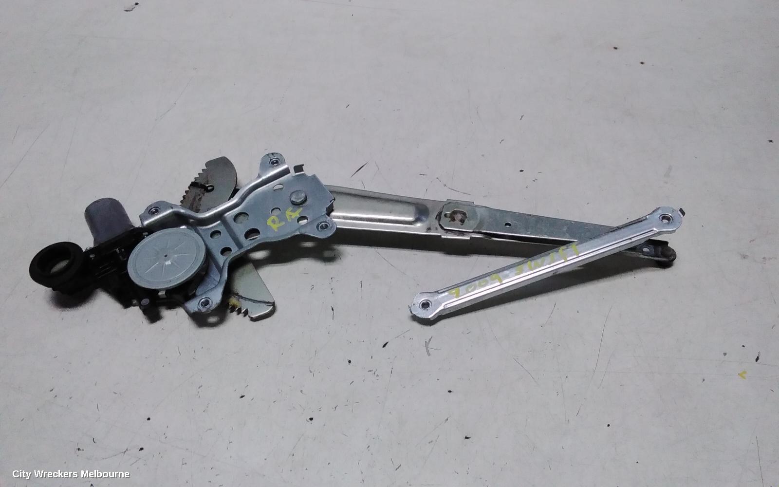 SUZUKI SWIFT RIGHT FRONT WINDOW REG/MOTOR, RS415/RS416, POWER, 09/2004 - 02/2011