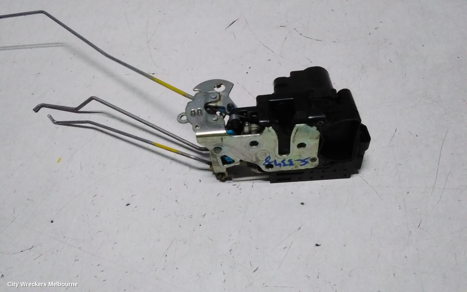 HOLDEN BARINA DOOR/BOOT/GATE LOCK, RIGHT FRONT DOOR LOCK, TK, 12/2005 - 12/2012