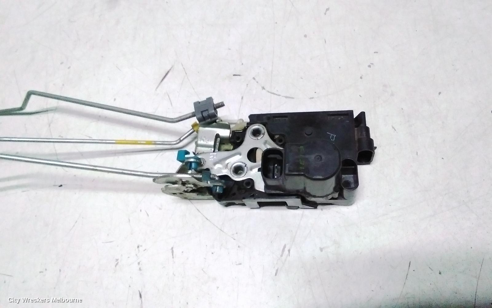 HOLDEN BARINA DOOR/BOOT/GATE LOCK, RIGHT FRONT DOOR LOCK, TK, 12/2005 - 12/2012