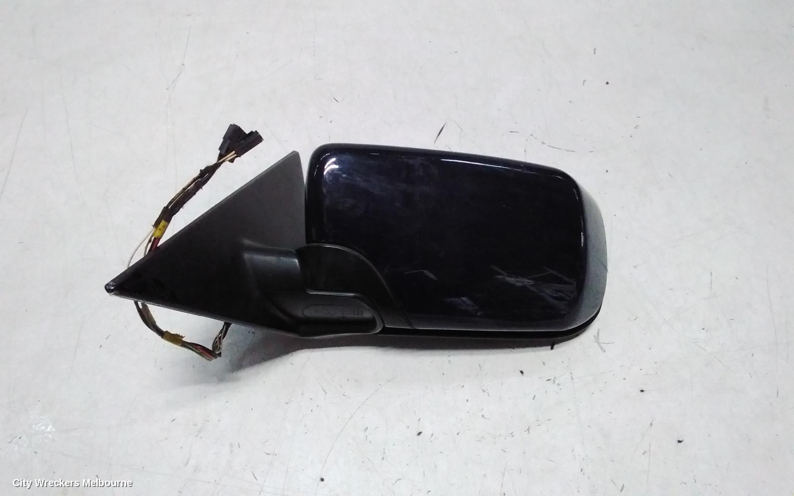 BMW 3 SERIES LEFT DOOR MIRROR, E46, SEDAN, 7 WIRE TYPE, 09/1998 - 01/2005