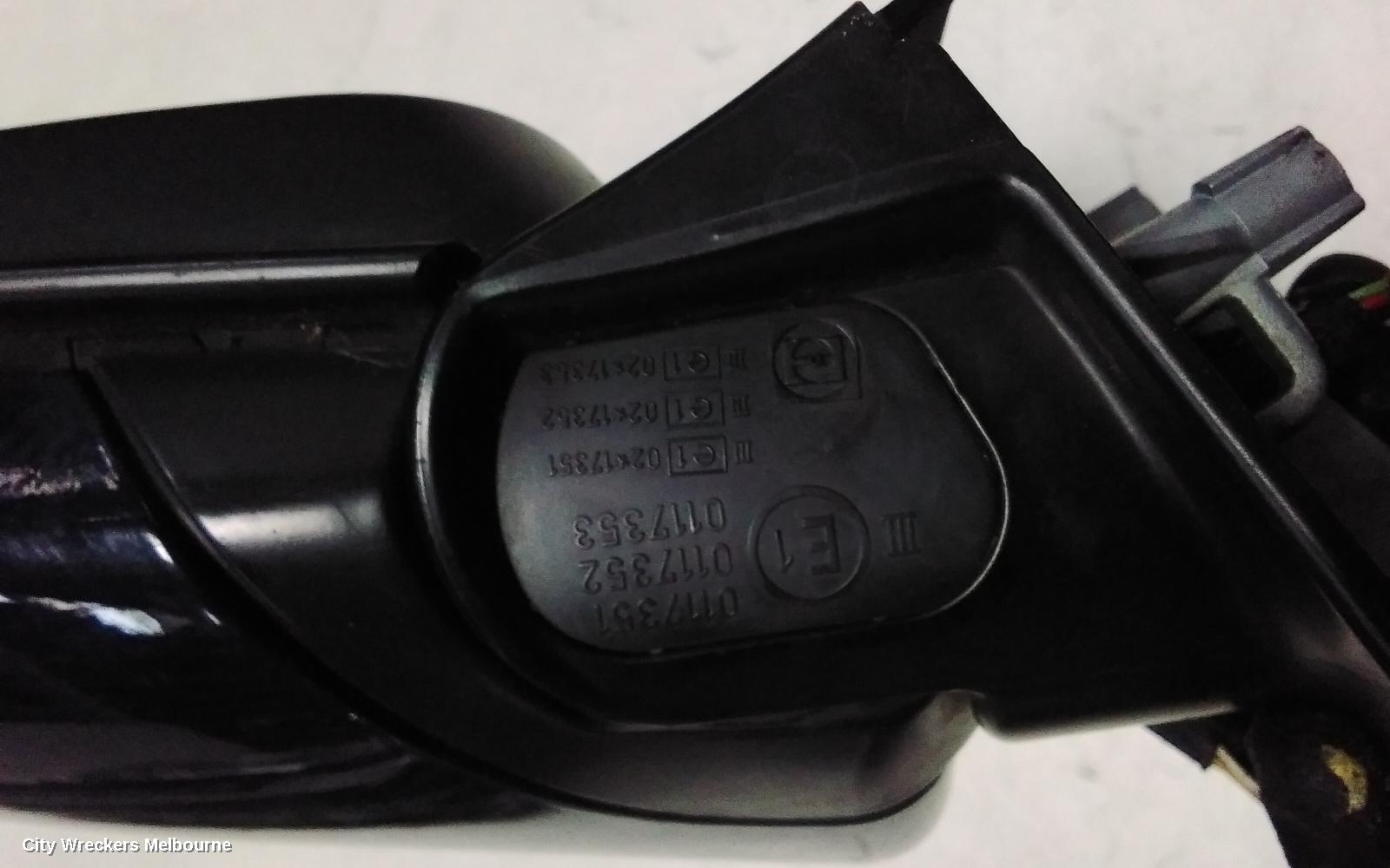 BMW 3 SERIES LEFT DOOR MIRROR, E46, SEDAN, 7 WIRE TYPE, 09/1998 - 01/2005