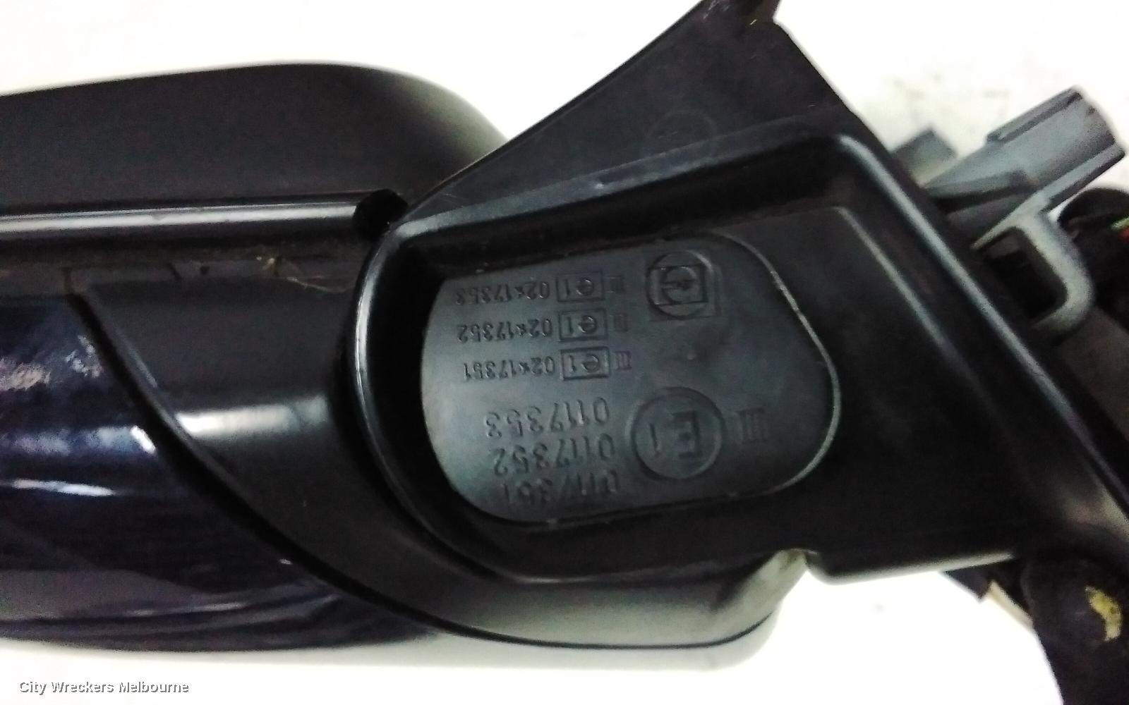 BMW 3 SERIES LEFT DOOR MIRROR, E46, SEDAN, 7 WIRE TYPE, 09/1998 - 01/2005