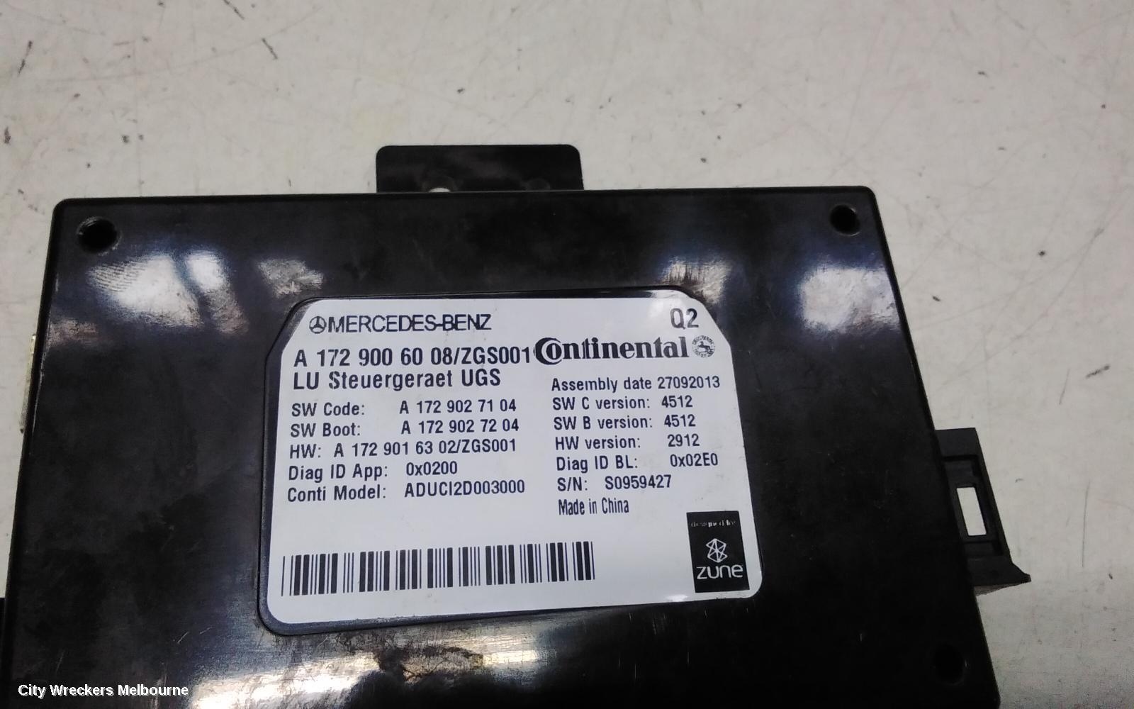 MERCEDES CLA CLASS, C117, 10/2013 - 02/2019, A 172 900 60 08: 145768