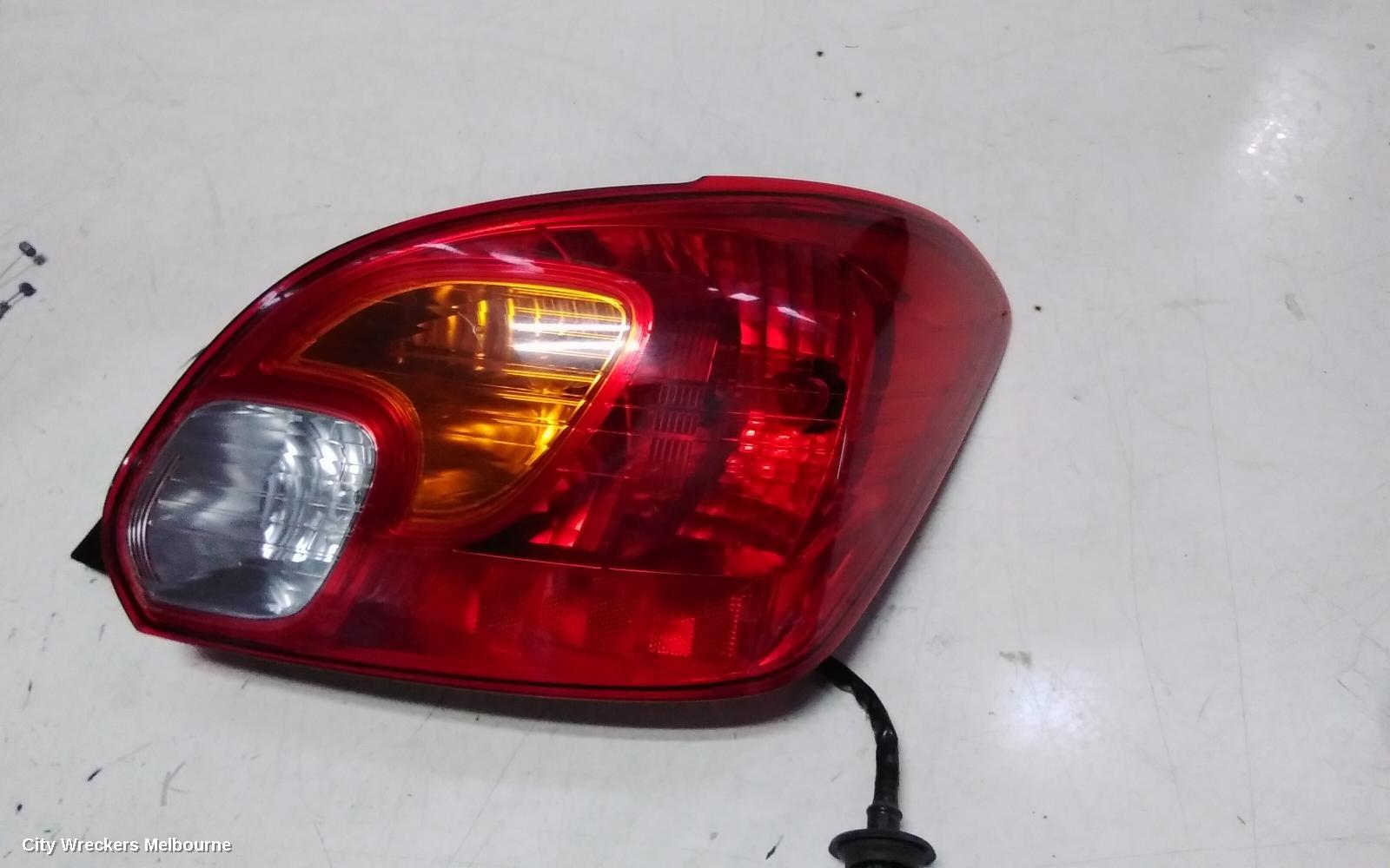 MITSUBISHI MIRAGE RIGHT TAILLIGHT, LA-LB, HALOGEN TYPE, HATCH, 12/2012 - 12/2024