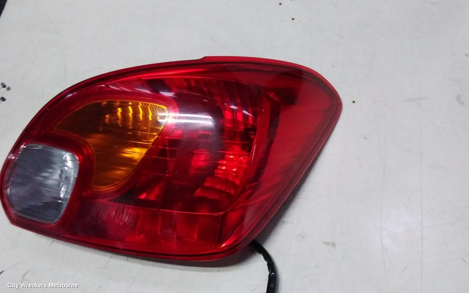 MITSUBISHI MIRAGE RIGHT TAILLIGHT, LA-LB, HALOGEN TYPE, HATCH, 12/2012 - 12/2024