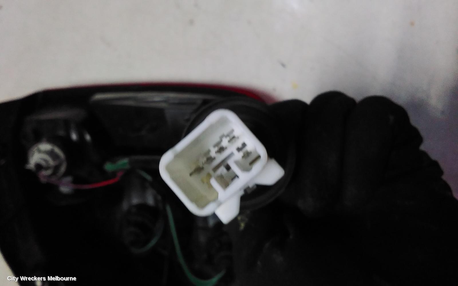 MITSUBISHI MIRAGE RIGHT TAILLIGHT, LA-LB, HALOGEN TYPE, HATCH, 12/2012 - 12/2024