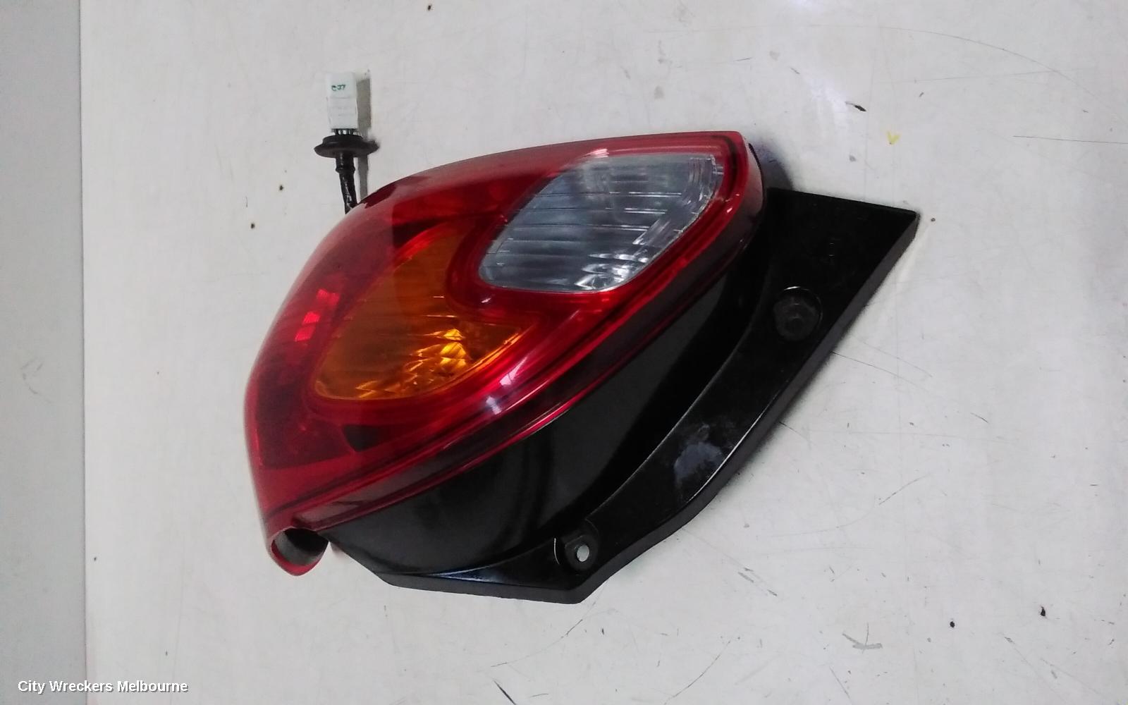 MITSUBISHI MIRAGE RIGHT TAILLIGHT, LA-LB, HALOGEN TYPE, HATCH, 12/2012 - 12/2024