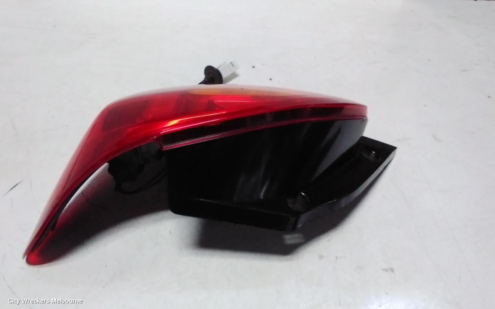MITSUBISHI MIRAGE RIGHT TAILLIGHT, LA-LB, HALOGEN TYPE, HATCH, 12/2012 - 12/2024