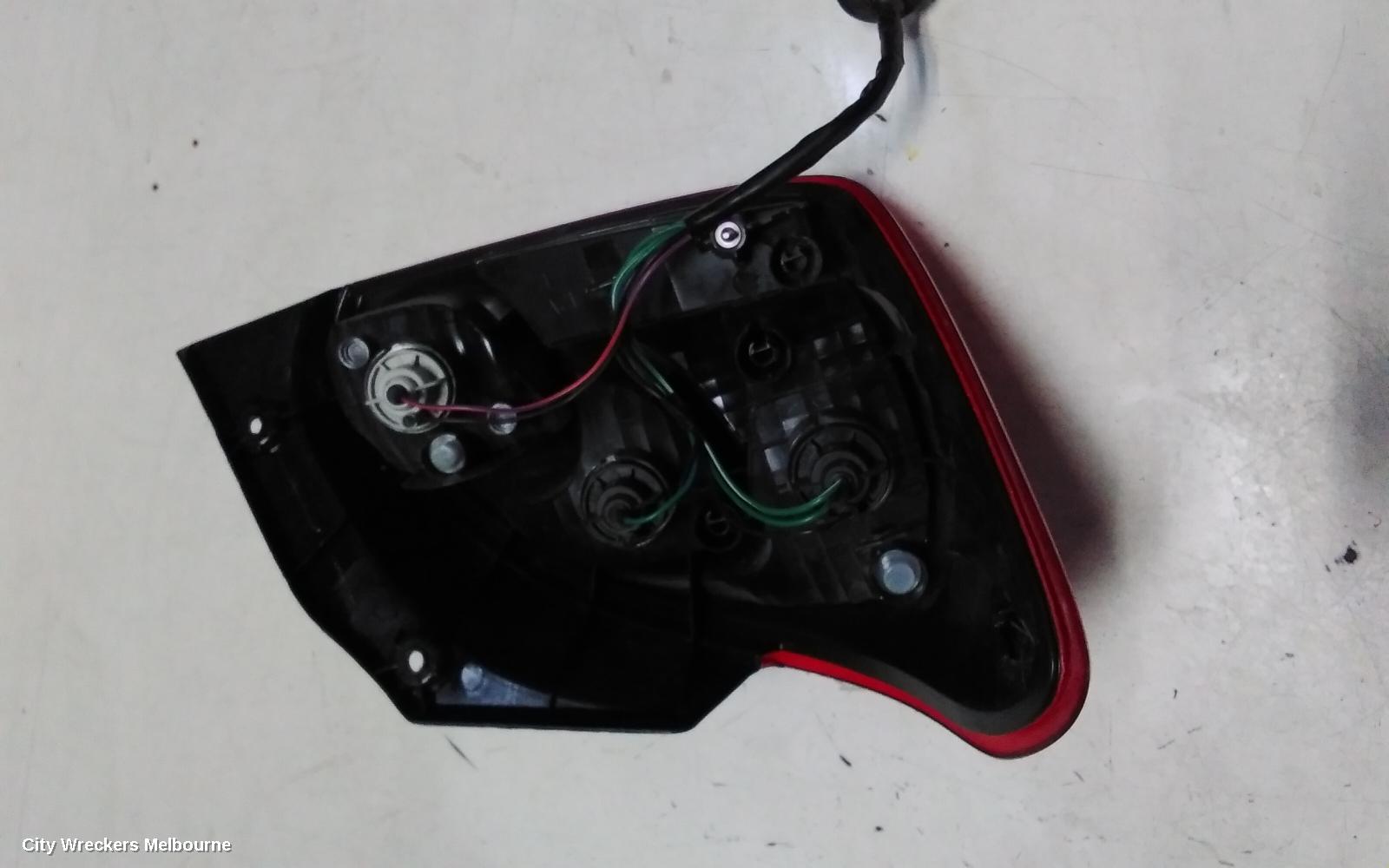 MITSUBISHI MIRAGE RIGHT TAILLIGHT, LA-LB, HALOGEN TYPE, HATCH, 12/2012 - 12/2024