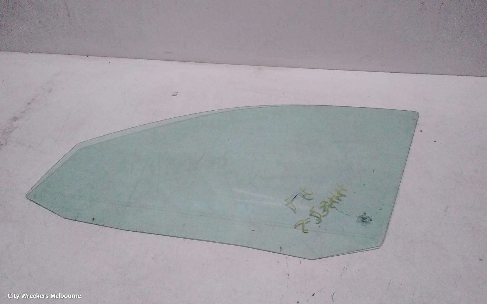 VOLKSWAGEN GOLF LEFT FRONT DOOR WINDOW, 5DR HATCH 09/1998 - 04/2004
