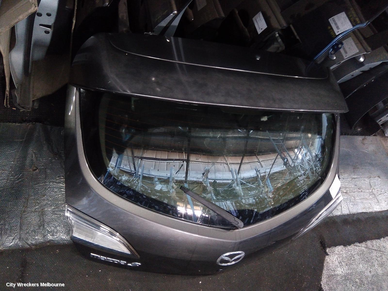 MAZDA 3 BOOTLID/TAILGATE, TAILGATE, BL, SPOILERED TYPE, NON MPS, 04/2009 - 10/2013