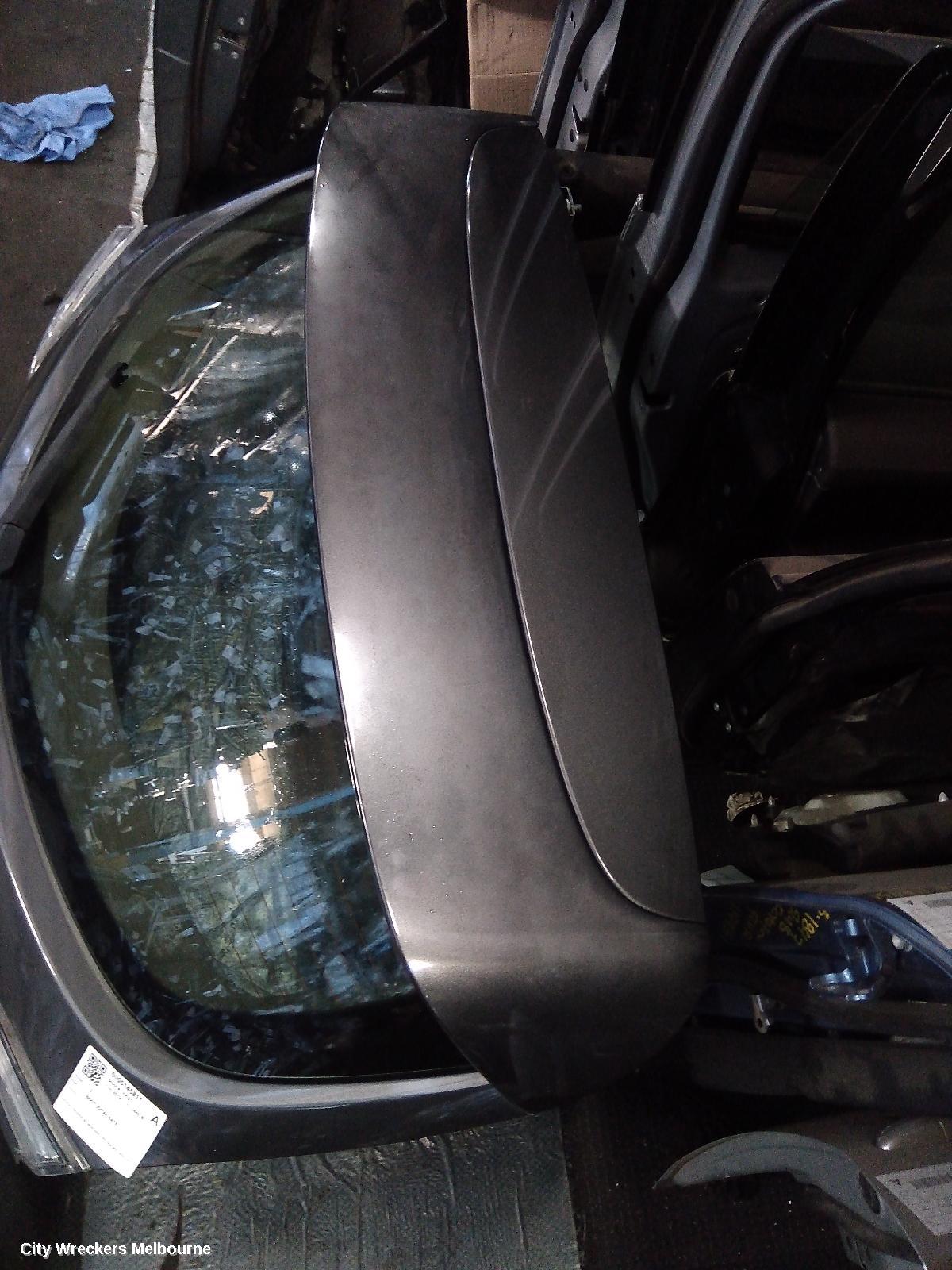 MAZDA 3 BOOTLID/TAILGATE, TAILGATE, BL, SPOILERED TYPE, NON MPS, 04/2009 - 10/2013