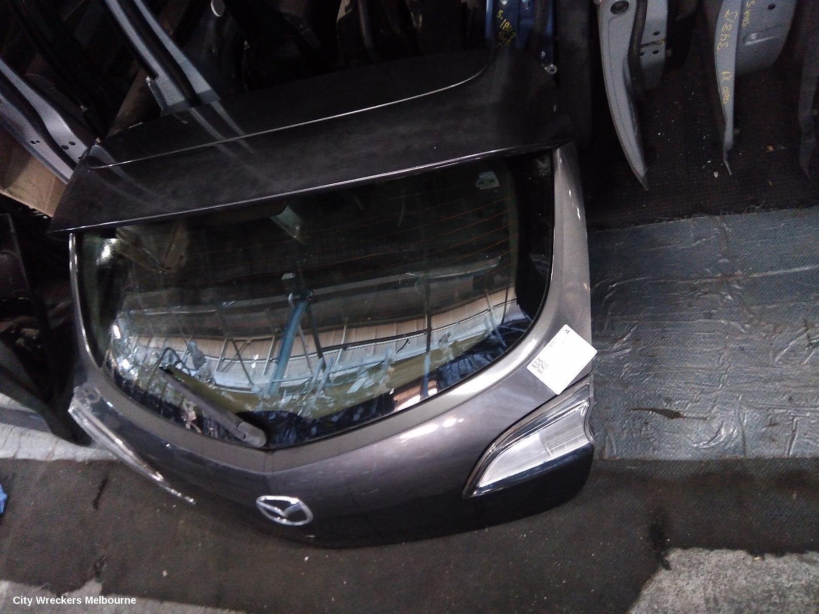 MAZDA 3 BOOTLID/TAILGATE, TAILGATE, BL, SPOILERED TYPE, NON MPS, 04/2009 - 10/2013