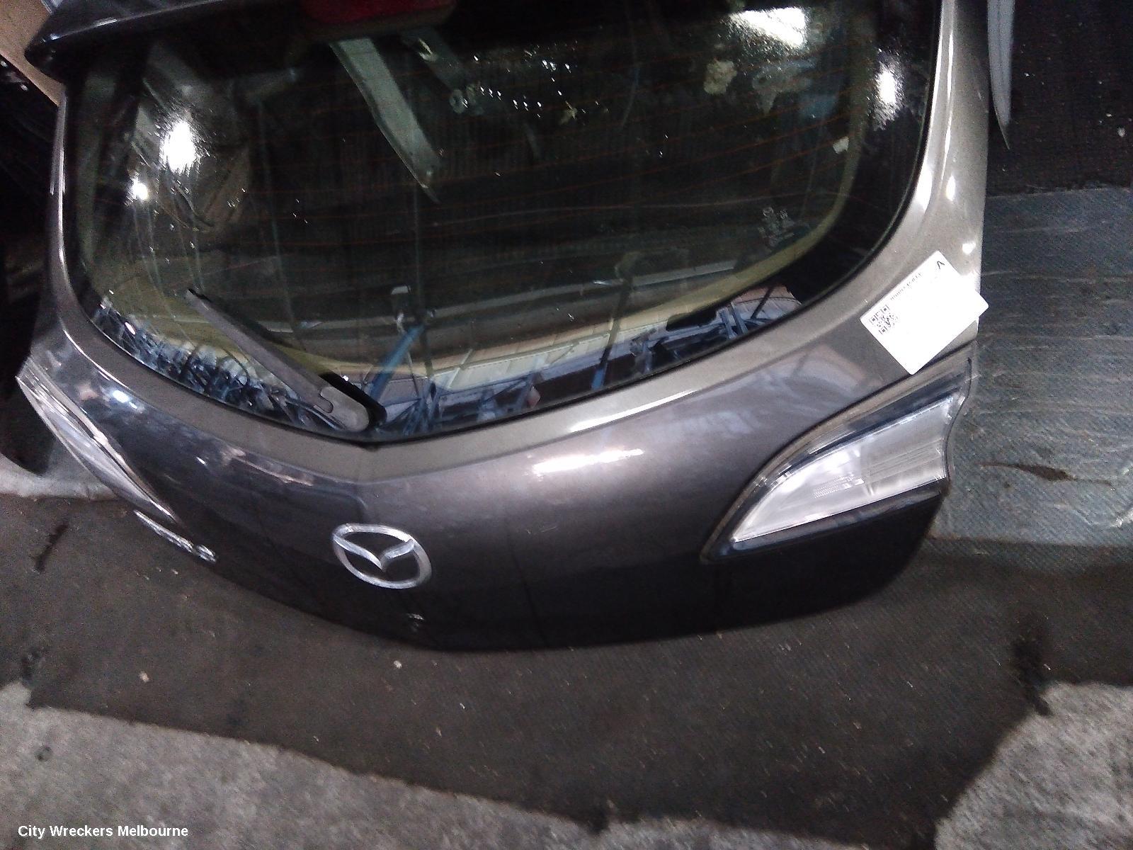 MAZDA 3 BOOTLID/TAILGATE, TAILGATE, BL, SPOILERED TYPE, NON MPS, 04/2009 - 10/2013