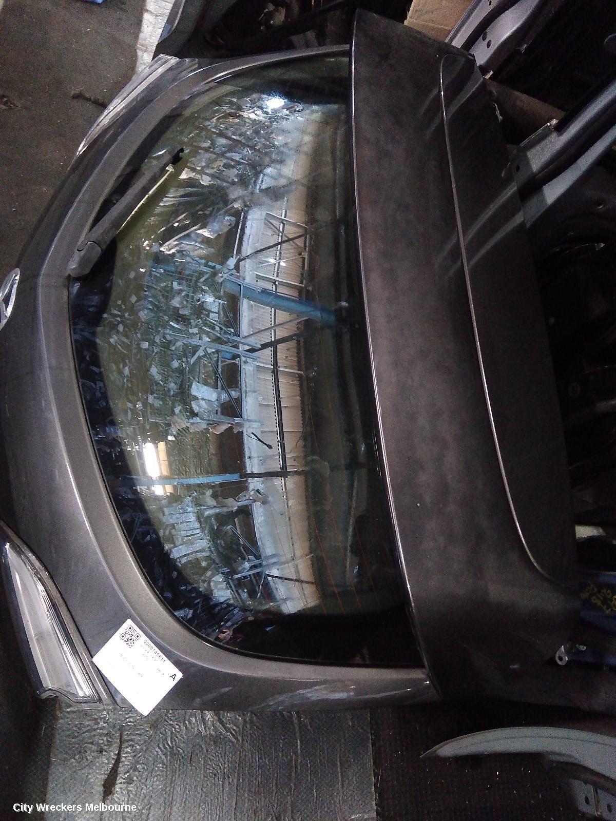 MAZDA 3 BOOTLID/TAILGATE, TAILGATE, BL, SPOILERED TYPE, NON MPS, 04/2009 - 10/2013