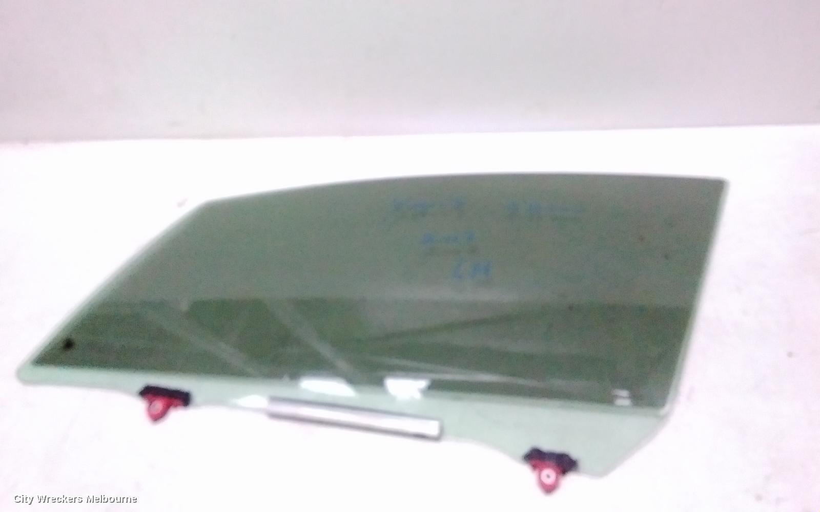TOYOTA YARIS LEFT FRONT DOOR WINDOW, NCP9#, 5DR HATCH, 10/2005 - 07/2011