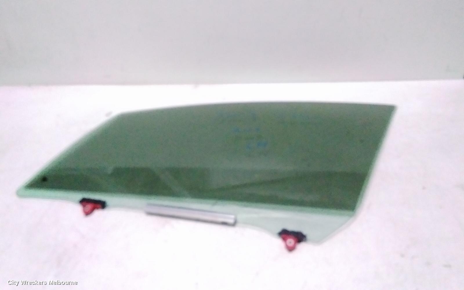 TOYOTA YARIS LEFT FRONT DOOR WINDOW, NCP9#, 5DR HATCH, 10/2005 - 07/2011