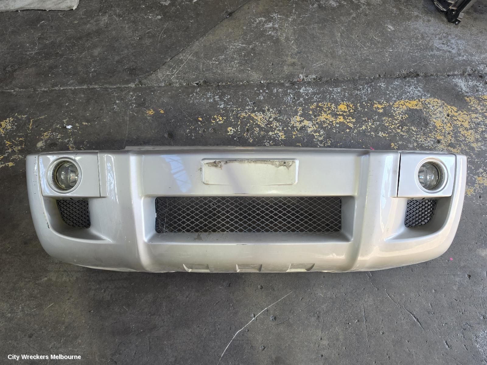 HYUNDAI TUCSON FRONT BUMPER, BUMPER BAR, 2WD, NON GUARD FLARE TYPE, 08/2004 - 01/2010